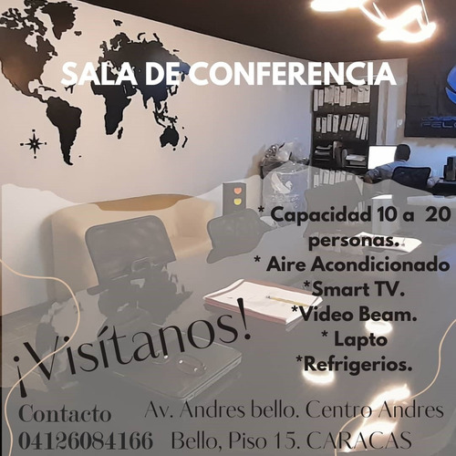 Imagen 2 de 5 de Alquiler De Sala De Conferencia, Cursos, Charlas, Reuniones.