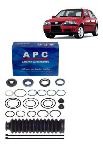 Kit Reparo Setor Direção Trw Gol 1000 Mi Plus 16v 98 A 99