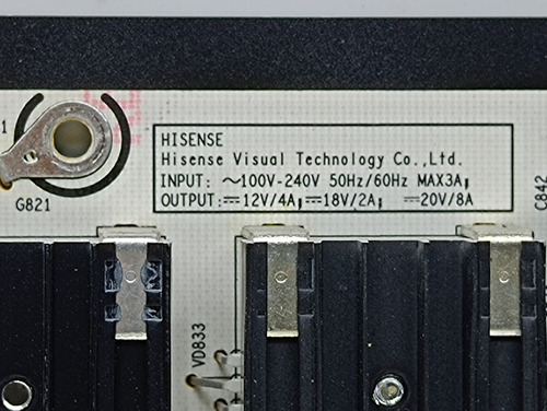 Fuente Rsag7.820.9983/roh | Hisense 55u6g (Usado)