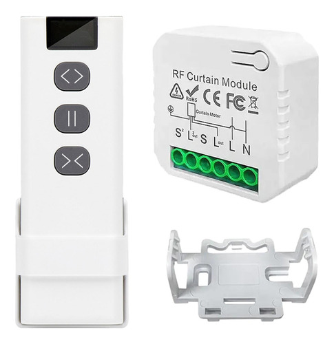 Control Remoto Del Interruptor De Cortina Wifi Rf Para