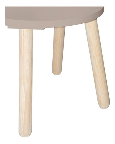 Silla Para Niños Y Niñas Con Forma De Estrella - 7 Acabados Color Gris Oscuro