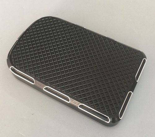Cover De Pedal De Freno Diamond Negro Para Harley Davidson