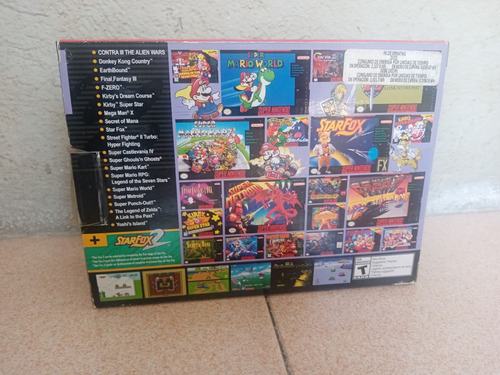 Súper Nintendo Classic Edition 512mb Color Gris Y Violeta (Usado)