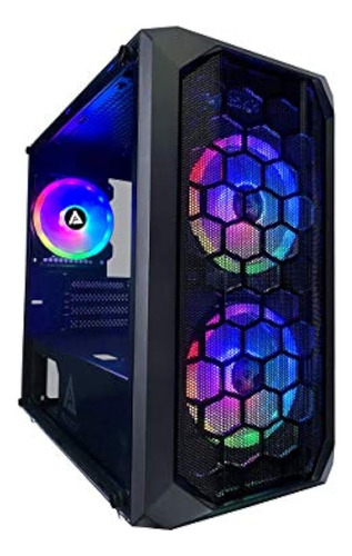 Estuche Para Juegos Apevia Prodigy-bk Micro-atx Con 1 Panel 