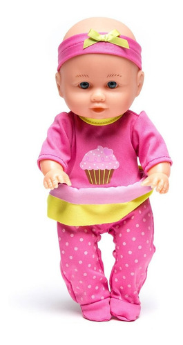 Muñeca Bebe Con 7 Accesorios Little Luv Uneeda