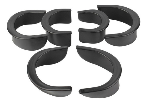 6 Bolsas De Goma Para Mesa De Billar.