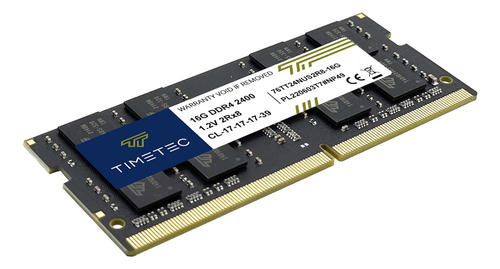 Timetec 16gb Ddr4 2400mhz Pc4-19200 No-ecc Sin Búfer 1....