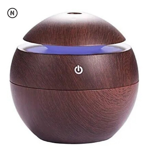 Humidificador Simil Madera Aromatizador De Aire Difusor