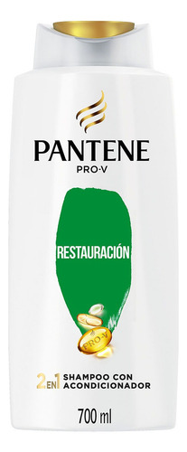 Shampoo Con Acondicionador Pantene Restauración, 700 Ml