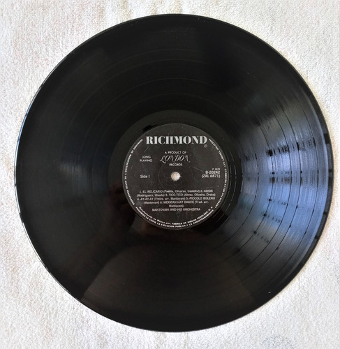Mantovani Lp Ole Musica De Toros Tauromaquia (Usado)