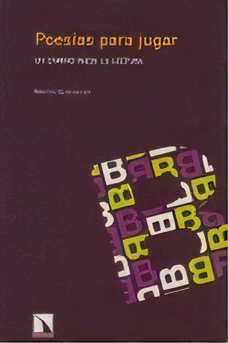 Poesãâas Para Jugar, De Maryta Berenguer. Editorial Los Libros De La Catarata En Español