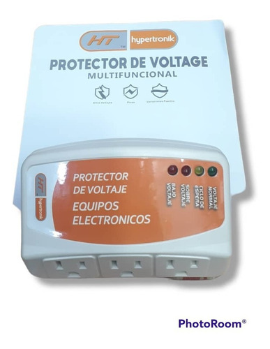 Protector De Voltaje Multifuncional - Computadoras, Tv, Deco