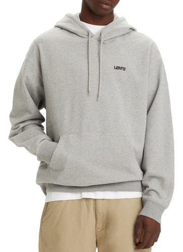 Polerón Hombre Hoodie Gris Levis A2635-0028