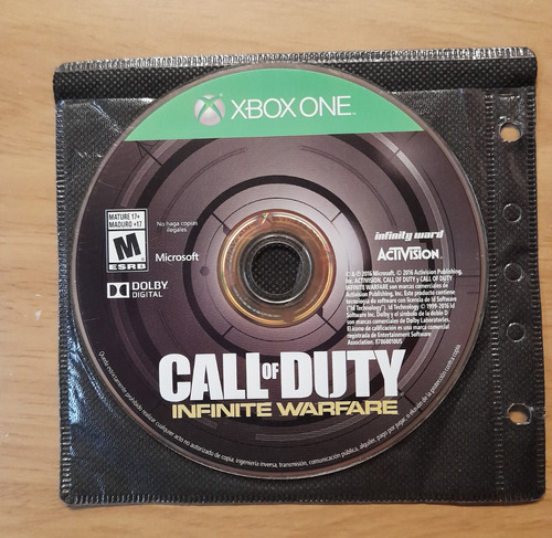 Videojuego Call Of Duty: Infinite Warfare Para Xbox One