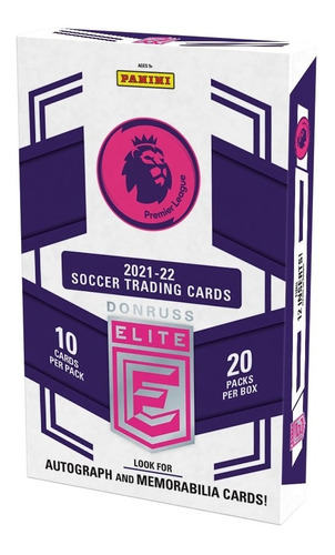 Imagen 1 de 2 de Premier League 2022 Donruss Elite Trading Cards - Retail Box