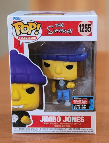 Funko Pop Jimbo Jones 1255 The Simpsons Convention 