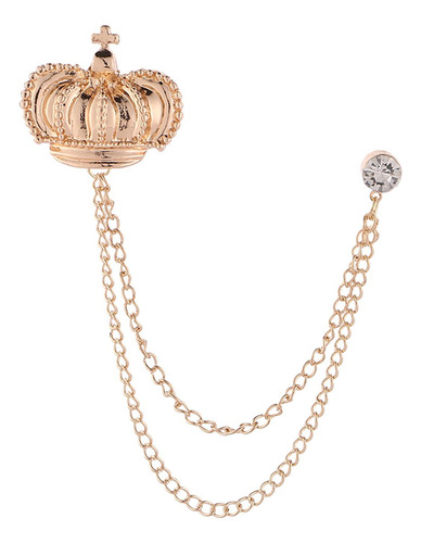 , Broche De Corona, Broche For Hombre, Joyería Con Borla,