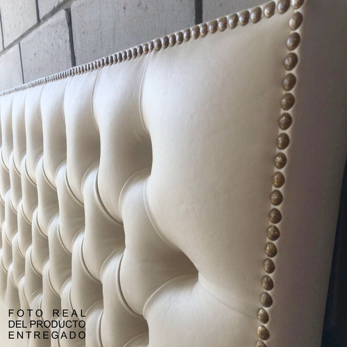 Imagen 3 de 7 de Respaldo De Cama Capitone Tachas 1.60 X 1.20 Calidad Premium