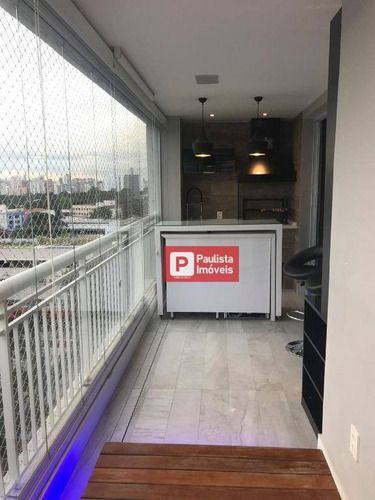 Apartamento Com 3 Dormitórios À Venda, 98 M² - Santo Amaro - São Paulo/sp - Ap31482