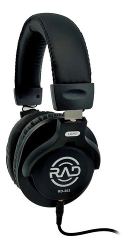 Imagem 3 de 3 de Fone Ouvido Rad Rd 202 Profissional De Monitoração C/ Mic