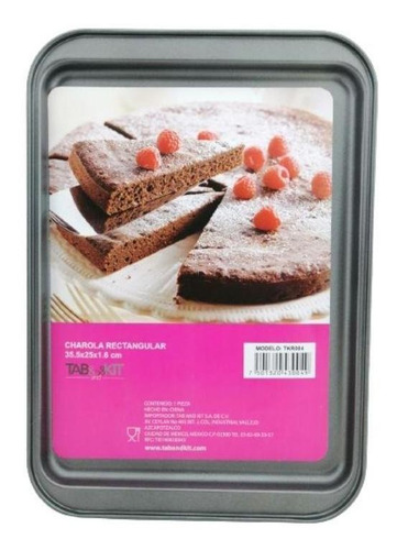 Charola Rectangular Para Galletas Con Anti Adherente