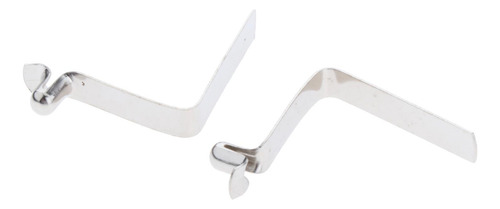 2 X 5 Piezas Clips De Botón Huecos Individuales Kayak 6mm