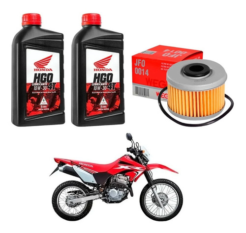 Kit Service Xr 250 Tornado Honda Mineral + Filtro Sia++