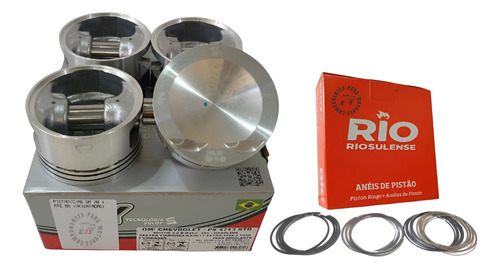 Pistao C/ Anel Std Gm Vectra Cd 2.2 16v Mpfi Gas 96/98