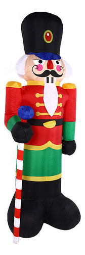 . Cascanueces Inflable Navideño De 2,4 M For Decoración