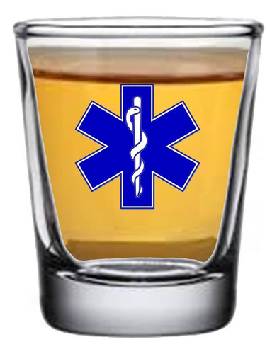 Rogue River Tactical Emt Star Of Life Show Glass Gift For Em