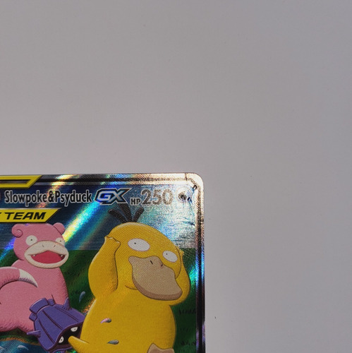 Slowpoke & Psyduck Gx 218/236 Full Art Ultra Raro Pokemon Tc (Usado)