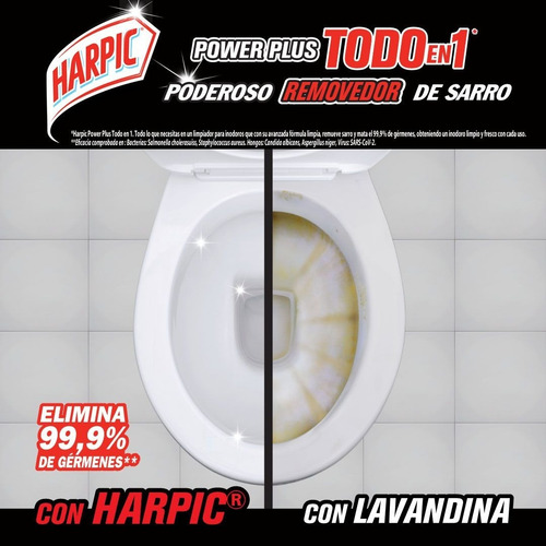 Harpic Power Plus Citrus 500ml Limpia Inodoros