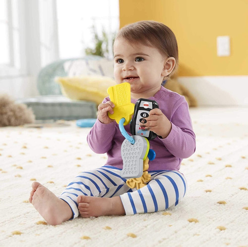 Llavero De Actividades Fisher Price Bebes Juguete