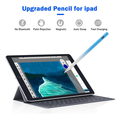Lápiz Capacitivo Anyqoo Para Apple iPad Air 2024 M2 De 11/13