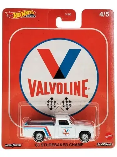 Hot Wheels Premium 63 Studebaker Champ Valvoline Lacrada