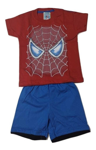 Pijama  Spiderman Manga Corta