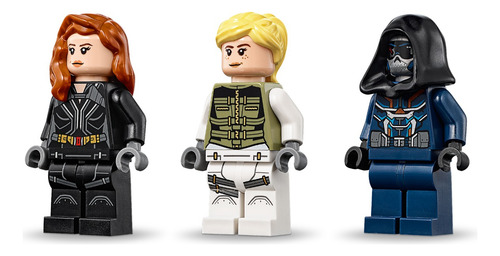 Lego Persecución En Helicóptero De Viuda Negra Marvel 76162 271 (Usado)