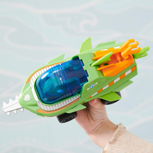Paw Patrol: Aqua Pups - Rocky Con Vehiculo Acuatico