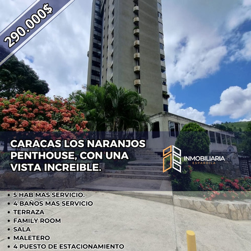 En Venta Penthouse Ubicado En Caracas Los Naranjos