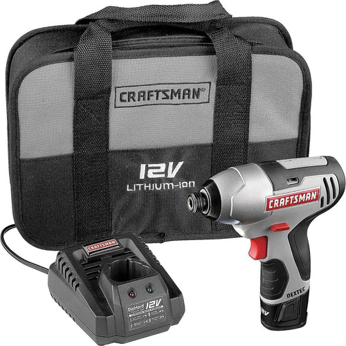 Taladro Destornillador Inalambrico Craftsman De 12v 3/8 Inch