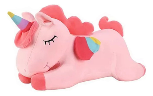 Unicornio Pony De Peluche Tipo Almohada Juguete 30cm