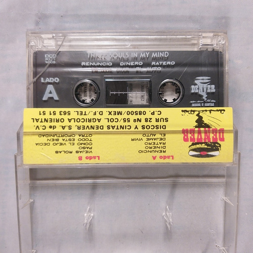 Casete Ron & Roll / Viejas Rolas De Rock Three Souls (Usado)