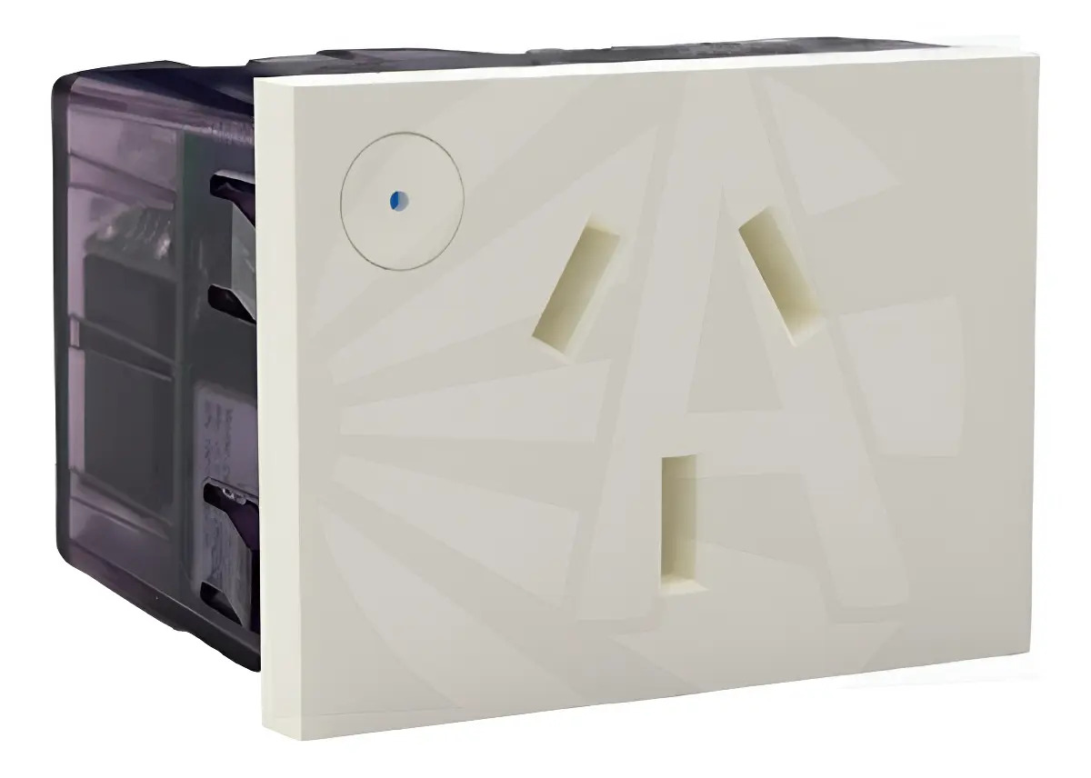 Modulo Toma Tomacorriente Blanco Domotica Wifi Cambre 2504