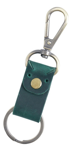 3 Llavero De Cuero A La Moda, Soporte Para Llavero, Verde