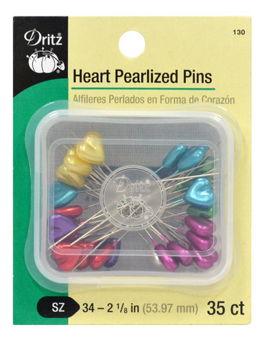 Alfileres Perlados En Forma De Corazón - Dritz 130