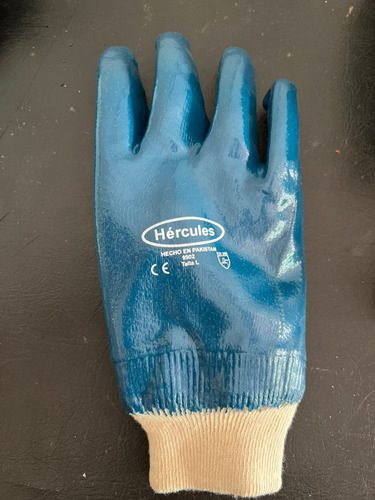 Guantes Hercules  Nitrilo Resist A La Abrasion Y Al Corte