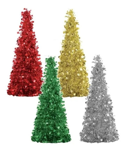 Arbolito Navidad Mesa 25 Cm Alto Deco Arbol Navideño