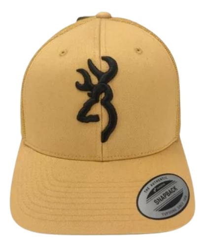 Gorra Browning Chill Malla Snapback Ocre Ajustable- Bro17