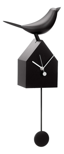 Reloj De Pared Torre & Tagus Motion Con Forma De Pajarera Co