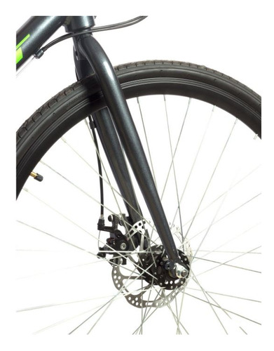 Bicicleta Best Albatros Hibrida Aro 700x 35 Aluminio 18v T19